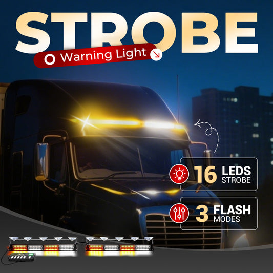 ⏳Time-limited Special⏰Windshield Suction Cup Strobe Warning Light for Vehicles🚗