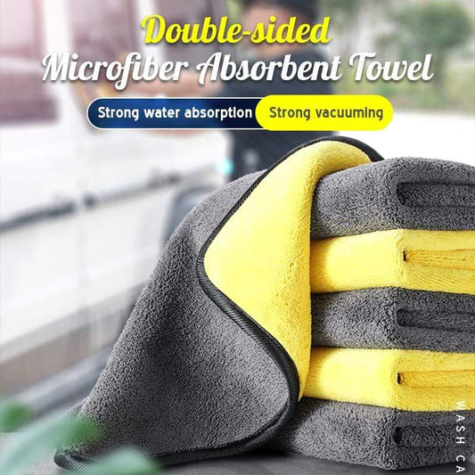 🔥BUY 2 GET 1 FREE❤️🔥 Double-sided Microfiber Absorbent Towel