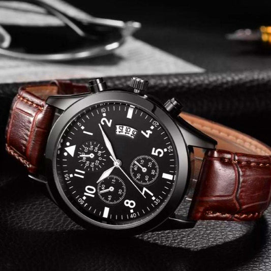 Men's Bracelet Watch Set