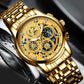 🎁Hot Sale 50% OFF⏳Men's Waterproof Quartz Hollow Out Design Watch