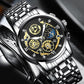 🎁Hot Sale 50% OFF⏳Men's Waterproof Quartz Hollow Out Design Watch