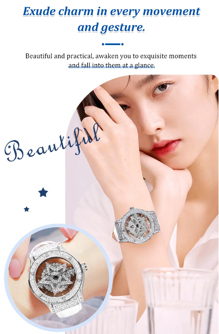 🎁Hot Sale 50% OFF⏳Fashion Dress Women's Watch Rhinestone Dial