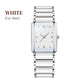 ⏳FLASH SALE! 50% OFF! 🔥Couple Models Fashion Ceramic Square Quartz Watch