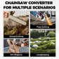 ⏳Time-limited Special🔥Angle Grinder Converted Electric Chainsaw Kit