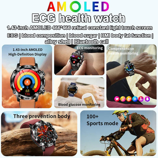 ✨Hot Sale 50% Off🔥Multifunctional smartwatch for health monitoring