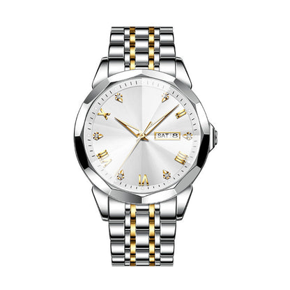 ⏳FLASH SALE! 50% OFF! 🔥Men's Business Fashion Dual Calendar Quartz Watch