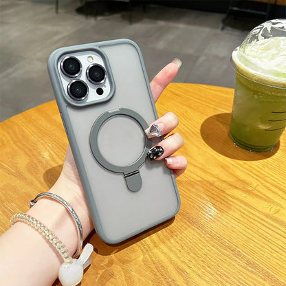 [Best Gift For Phone] Classic Magnetic Stand Case for iPhone