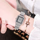 🎁Hot Sale 50% OFF⏳Fashion Jewelry Faux Full Diamond Watch for Women