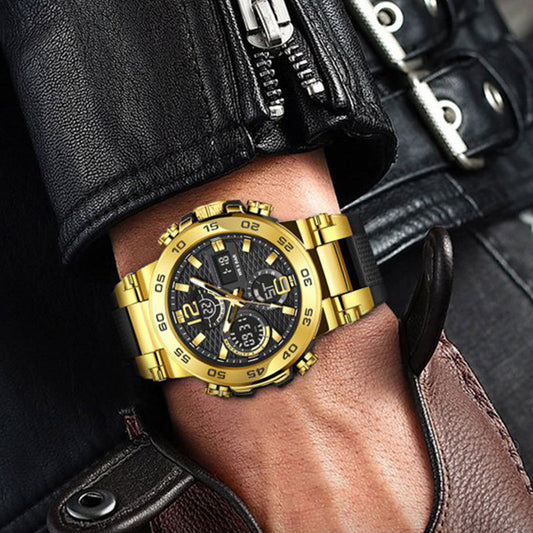 ⏳FLASH SALE! 50% OFF! 🔥Men's Multifunctional Watch with Dual Display
