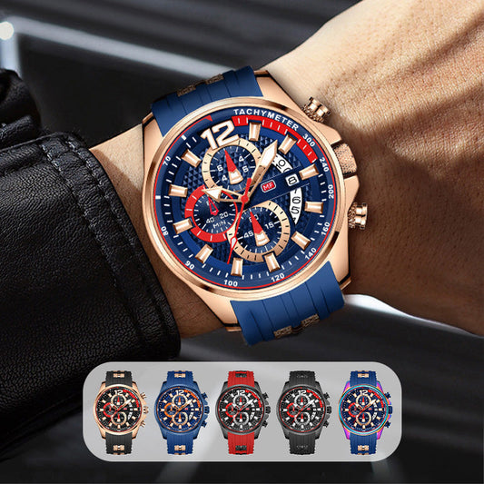 🎁Hot Sale 50% OFF⏳Men's Night-Light Waterproof Quartz Watch