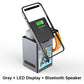 ⏳FLASH SALE! 50% OFF! 🔥Multifunctional Charging Station with Built-in Bluetooth Speaker & Clock