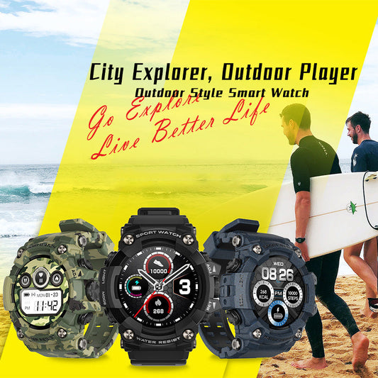 ✨Hot Sale 49% Off🔥Outdoor Sport Waterdicht Smartwatch & Free Shipping