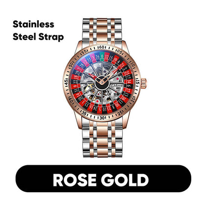 ⏳FLASH SALE! 50% OFF! 🔥Men's Roulette Watch - Unique Design🕰️Stylish Casino Flair, Show Your Personality!