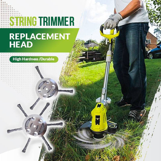 🔥49% OFF!🔥🔥Thread trimmer replacement head，Steel wire grass cutting head