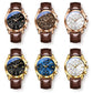 ✨Hot Sale 50% Off🔥 Men's Business Basic Leather Quartz Watch-Suitable for all styles