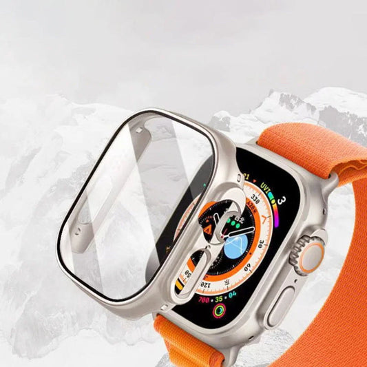 ✨Hot Sale 50% Off🔥Durable Tempered Glass Protective Case for Apple Watch