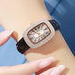 🎁Hot Sale 50% OFF⏳💕Women Square Luxury Crystal Rhinestone Diamond Watches