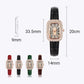 🎁Hot Sale 50% OFF⏳💕Women Square Luxury Crystal Rhinestone Diamond Watches