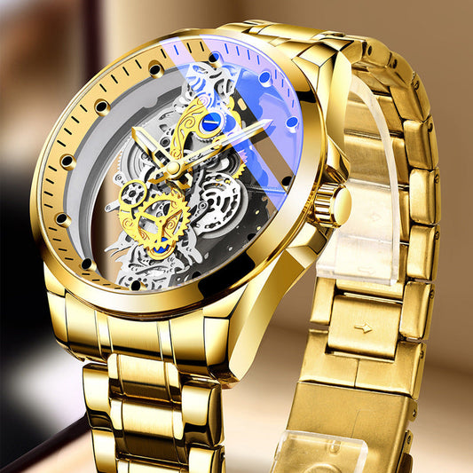 🎁Hot Sale 50% OFF⏳Double-Sided Skeleton Automatic Tourbillon Non-Mechanical Movement Watches