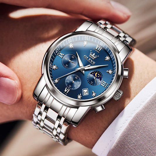 🎁Hot Sale 50% OFF⏳Men's Multifunctional Quartz Watch