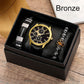 Men's Bracelet Watch Set