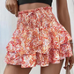😍LAST DAY PROMOTION - 50%OFF💕Lightweight Slimming Floral Ruffle Tiered Skirt✨