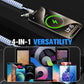 🏆Flash Sale⚡50K+ SOLD! 💥240W 4-in-1 Retractable Coiled Charging Cable